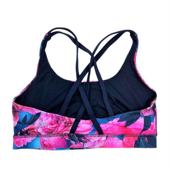 Lululemon Floral Energy Sports Bra *EUC* (Size 8) - Picture 3 of 5